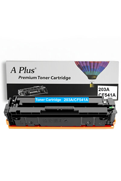 APLUS 203A CF541A Cyan Compatible Toner Cartridges for HP Color LaserJet Pro ...