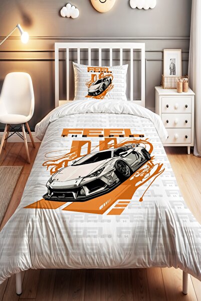 EVPANYA طقم غطاء لحاف للأطفال الرضع بنمط كشن فيراج