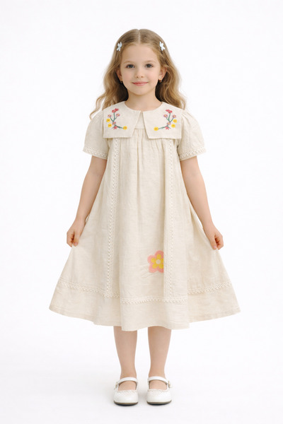 Shiladon Premium Linen Baby Dress