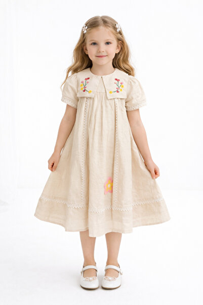 Shiladon Premium Linen Baby Dress