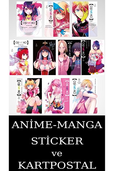 Gerekli Şeyler Yayıncılık Oşi No Ko 1-2-3-4-5-6-7-8-9-10 Manga Seti (10 KİTAP...