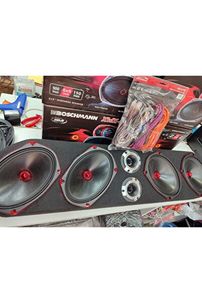 Boschmann 20 cm Oval Midrange hazır set ses sistemi kampanyası