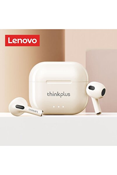 Choice1 Lenovo LP40 Plus Beige LP40 Plus Bluetooth Earphones Wireless Headset...