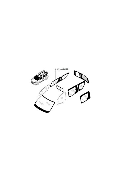 Renault Geam Dr Spate Dokker 823006419R