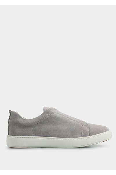 Provoq Gray Leather Men's Sneakers