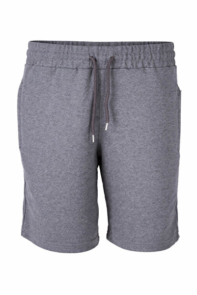 trender Combed Cotton Anthracite Men's Shorts 2146