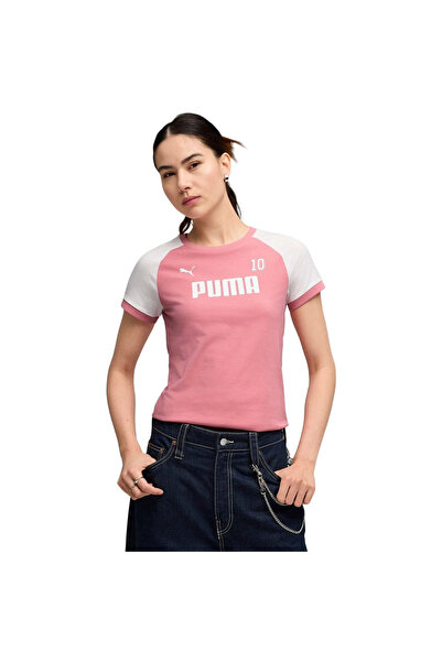 Puma T-shirt Sport Ringertee, Pink, Women