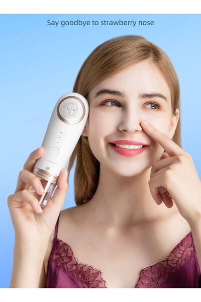 iMESA كينسي بيوتي 4 في 1 جهاز تنظيف المسام وإزالة الرؤوس السوداء بالشفط الكهر...