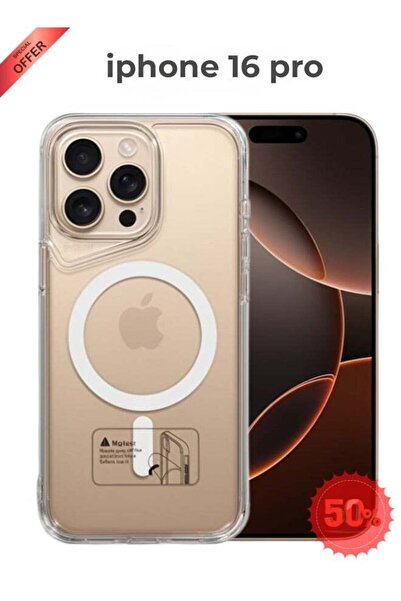 Generic Clear Phone Case Cover for iPhone 16 Pro – Charger-Friendly, Slim & T...