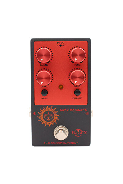 Choice Fanmuzk Lady Rowland Bass Overdrive Pedal,Drive Effect for Active/Pass...
