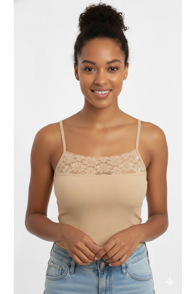 Generic Brand Şahinler Narrow Lace String Strap Skin B607