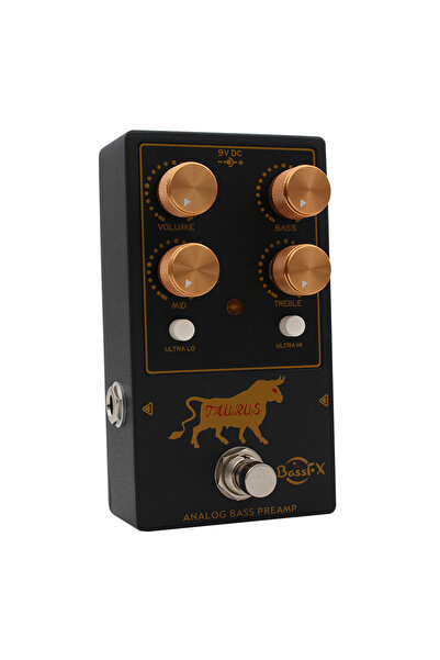 Choice Fanmuzk Classic Analog Bass Preamp Pedal 3-Band Active EQ + Ultra-Hi /...