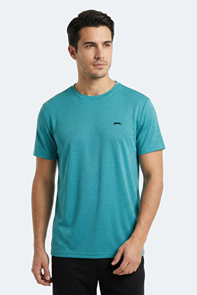 Slazenger Kofona Men's Turquoise T-Shirt