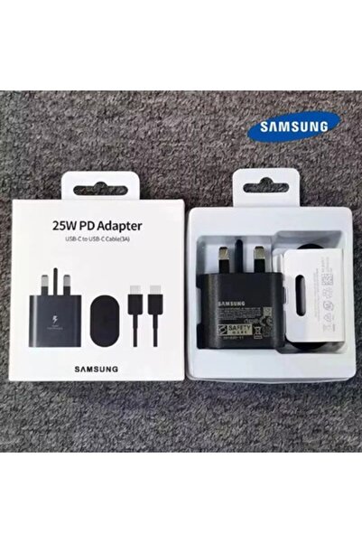 Generic Samsung 25W Super Fast Charger Adapter Plug & Cable Usb-c to Type-c