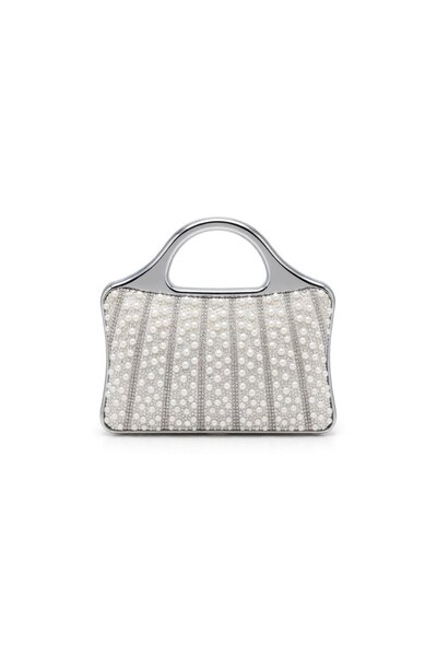 silora Luxury Pearl Beaded Evening Clutch Bag - 4 Colors