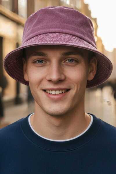 Mood Agenda Ανδρικό καπέλο τύπου bucket από 100% βαμβάκι, vintage στυλ