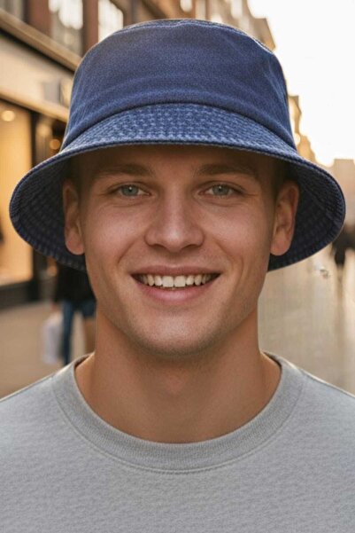 Mood Agenda Ανδρικό καπέλο τύπου bucket από 100% βαμβάκι, vintage στυλ