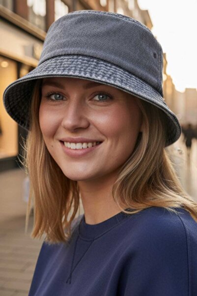 Mood Agenda Women's Vintage 100% Cotton Bucket Hat