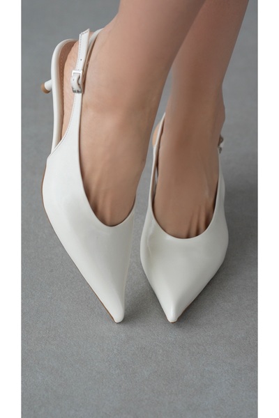 selin shoes Lorea Γυναικεία παπούτσια με κοντό και λεπτό τακούνι και ρυθμιζόμ...