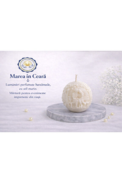 marea in ceara Ρομαντικό ζευγάρι με κερί σε παγκάκι – χειροποίητη διακόσμηση