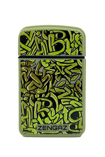 Zengaz Cool Tasarım Jet Alev Çakmak - Graffiti Series