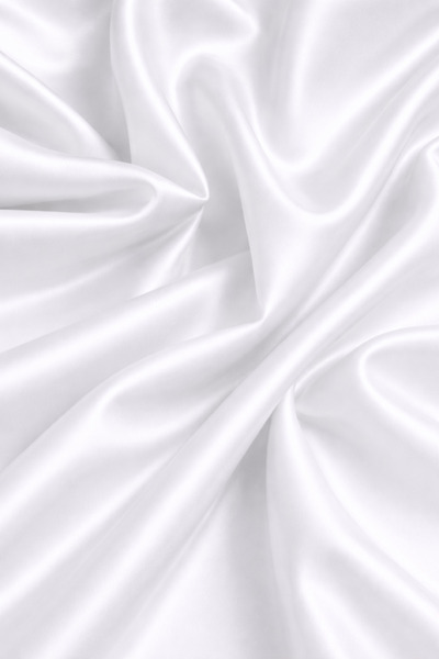 nsmkidslife Λευκό ματ σατέν ύφασμα, πλάτους 150 εκ.