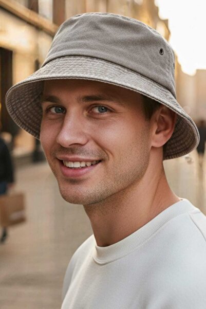 Mood Agenda Ανδρικό καπέλο τύπου bucket από 100% βαμβάκι, vintage στυλ