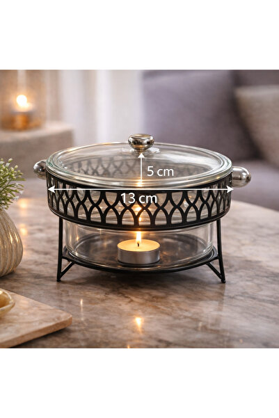 China Luxury Glass Warmer with Decorative Candle Holder - Elegant Design for ...