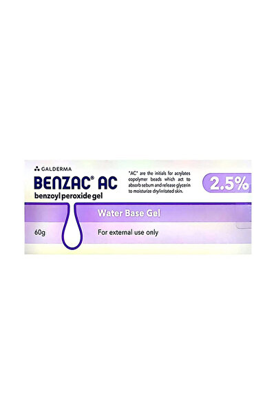 Benzac جل AC 2.5% 60 جرام