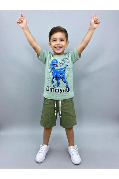 Kids Club SET BĂIEȚE CU IMPRIMAT "RAWR"