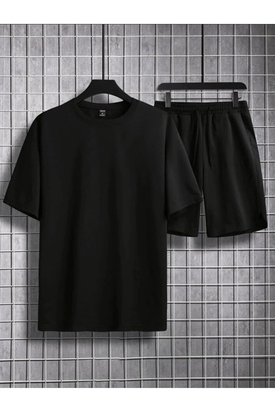 Eşofmancım Ανδρικό-Γυναικείο Σετ Μπλουζάκι και Σορτς