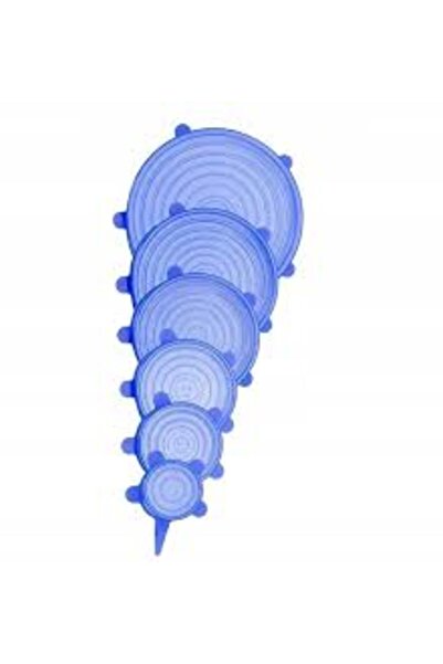 OEM Set of 6 Flexible Silicone Lids Various Sizes