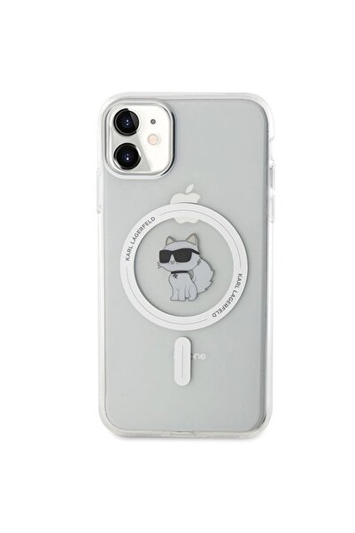 Karl Lagerfeld Choupette MagSafe Clear Case for iPhone 11/XR