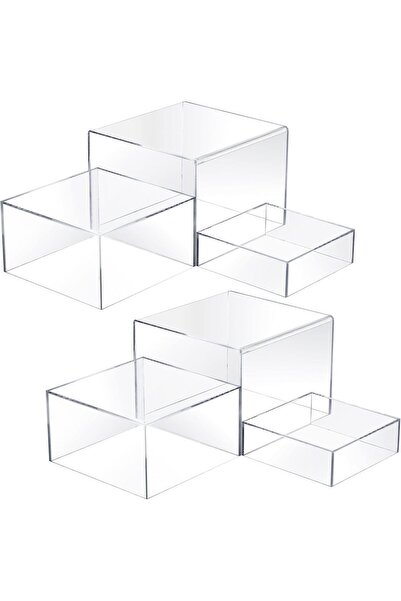 Al Raied ARS® 6 Pcs Buffet Risers, Food Risers for Buffet Table, Display Stan...