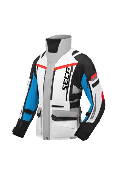 seca Arrakis 3 Lady Motosiklet Montu Gri Mavi Kırmızı