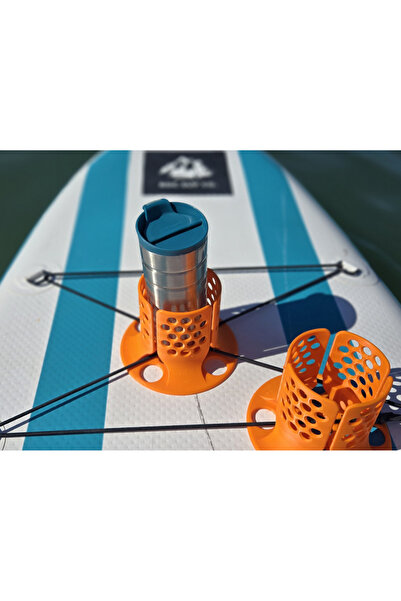 Print Zone Stand Up Paddle (SUP) Board Uyumlu Termos ve İçecek Tutucu Bardaklık