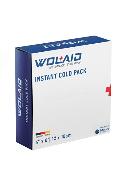 WOLAID كمادات باردة فورية 12×15 سم
