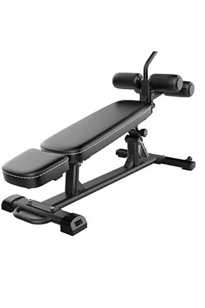 KEKE Adjustable Height Semi Commercial Sit Up Exercise Bench