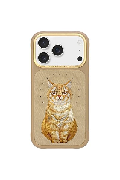 Nimmy Lucky Fashion Cat MagSafe Case for iPhone 17 Pro Max - Brown