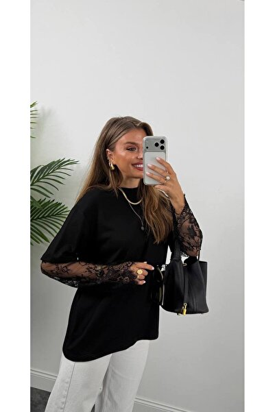 mrc Women's Tulle Detailed T-Shirt