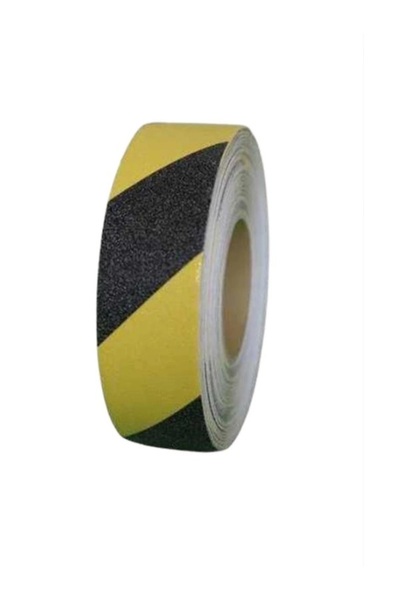 bibant Sarı-Siyah Merdiven Ve Zemin Kaydırmaz Kaymaz Bant 50mm X 15Mt