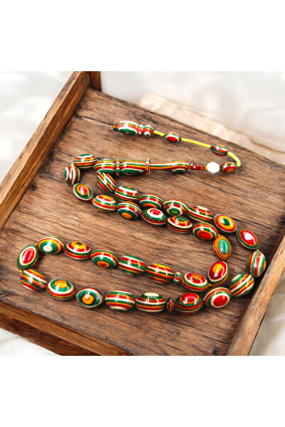 İnan Tesbih Kafur Ağacı Master-Crafted Barley Cut Signature Model Prayer Beads