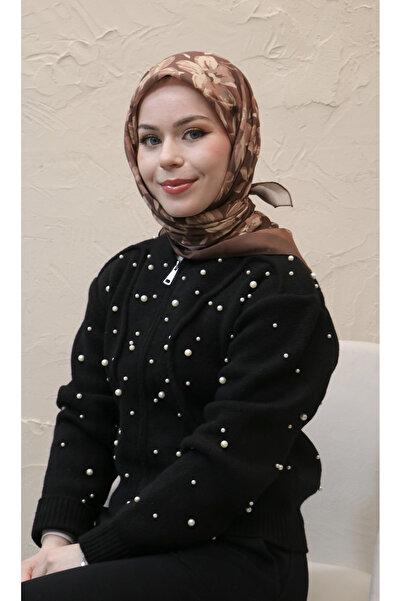 efdal şal eşarp Lily Pattern Indian Cotton Scarf