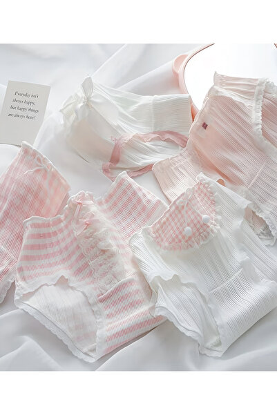 MAHLA Комплект бикини от 95% памук, стилен и нежен, дишащ.