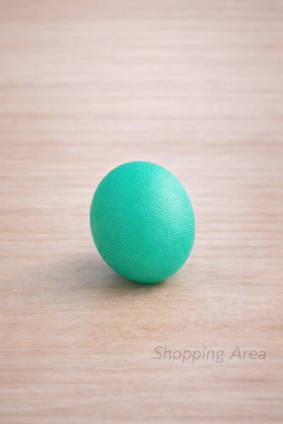 Adiva Silicone Hand Rehabilitation & Stress Ball – Hand Exercise Ball Green (Lightweight)