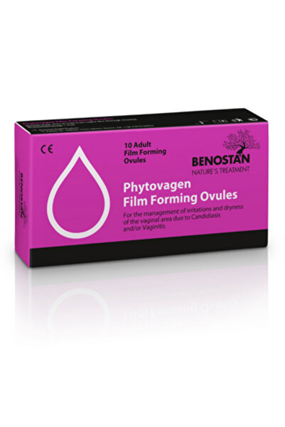 BENOSTAN NT PHYTOVAGEN أقراص مهبلية تشكل غشاء 10 قطع