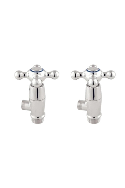 Fualora 2-Piece Koç Baş Toilet Faucet Silver