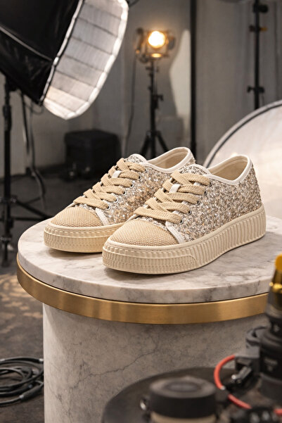 LE STYLE DE MARIE KADIN SNEAKER HASIR-GÜNLÜK SPOR AYAKKABI