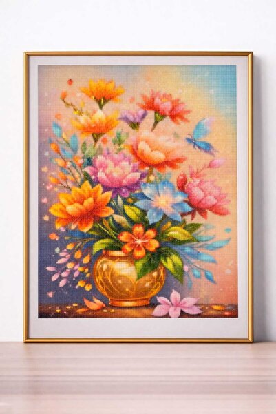 DNZt 5D Diamond Painting 50x40 cm Elmas Mozaik Boncuklu Taşlı Goblen Pano Tab...