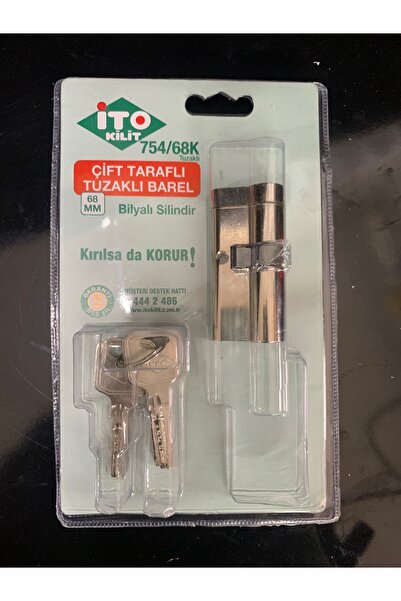 İto KİLİT 68 mm bilyalı silindirli çelik kapı kilidi